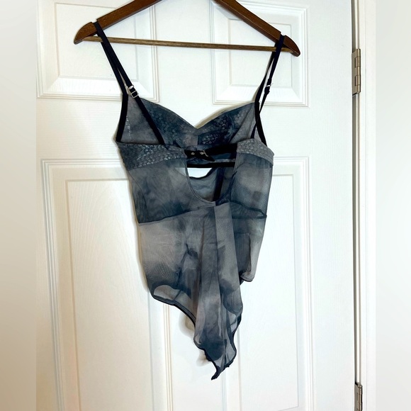 THE LAKE & STARS Ombré Mesh Bodysuit - small - Picture 4 of 4